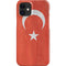 Turkish Flag Distressed iPhone 12 Mini Lite Case